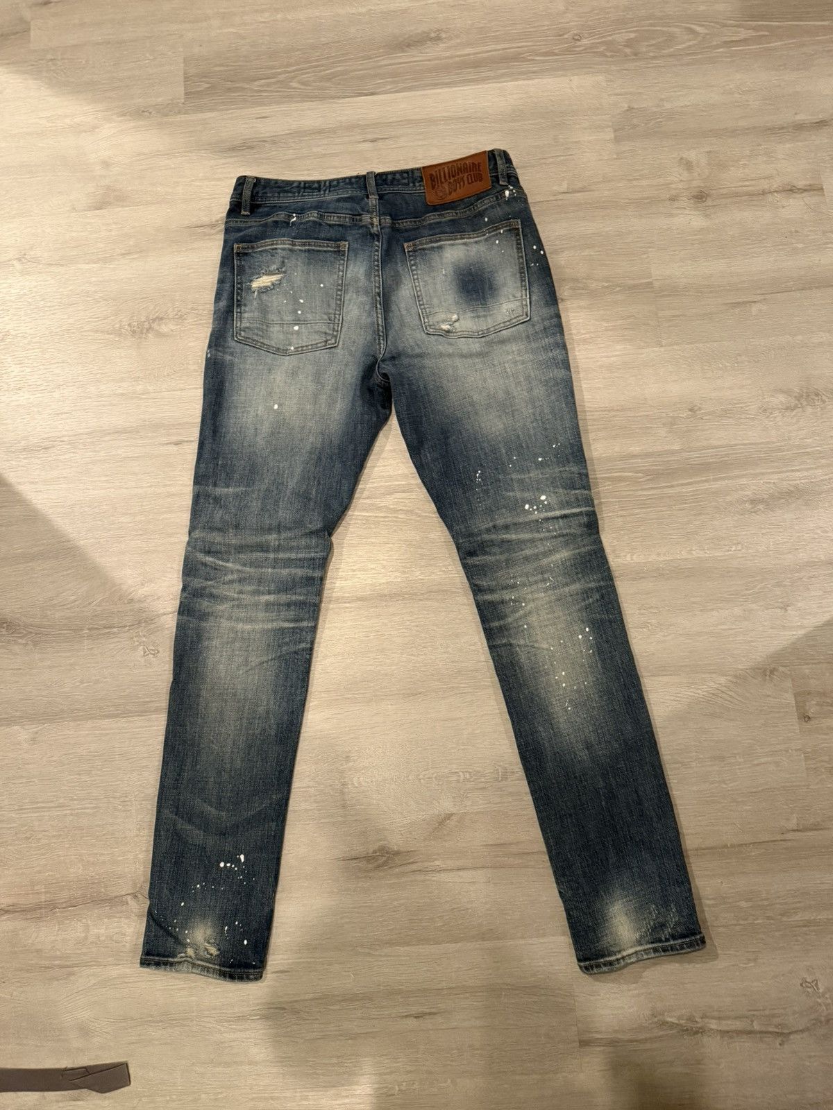 Billionaire Boys Club Billionaire Boys Club Distressed Jeans Size US 32 / EU 48 - 2 Thumbnail