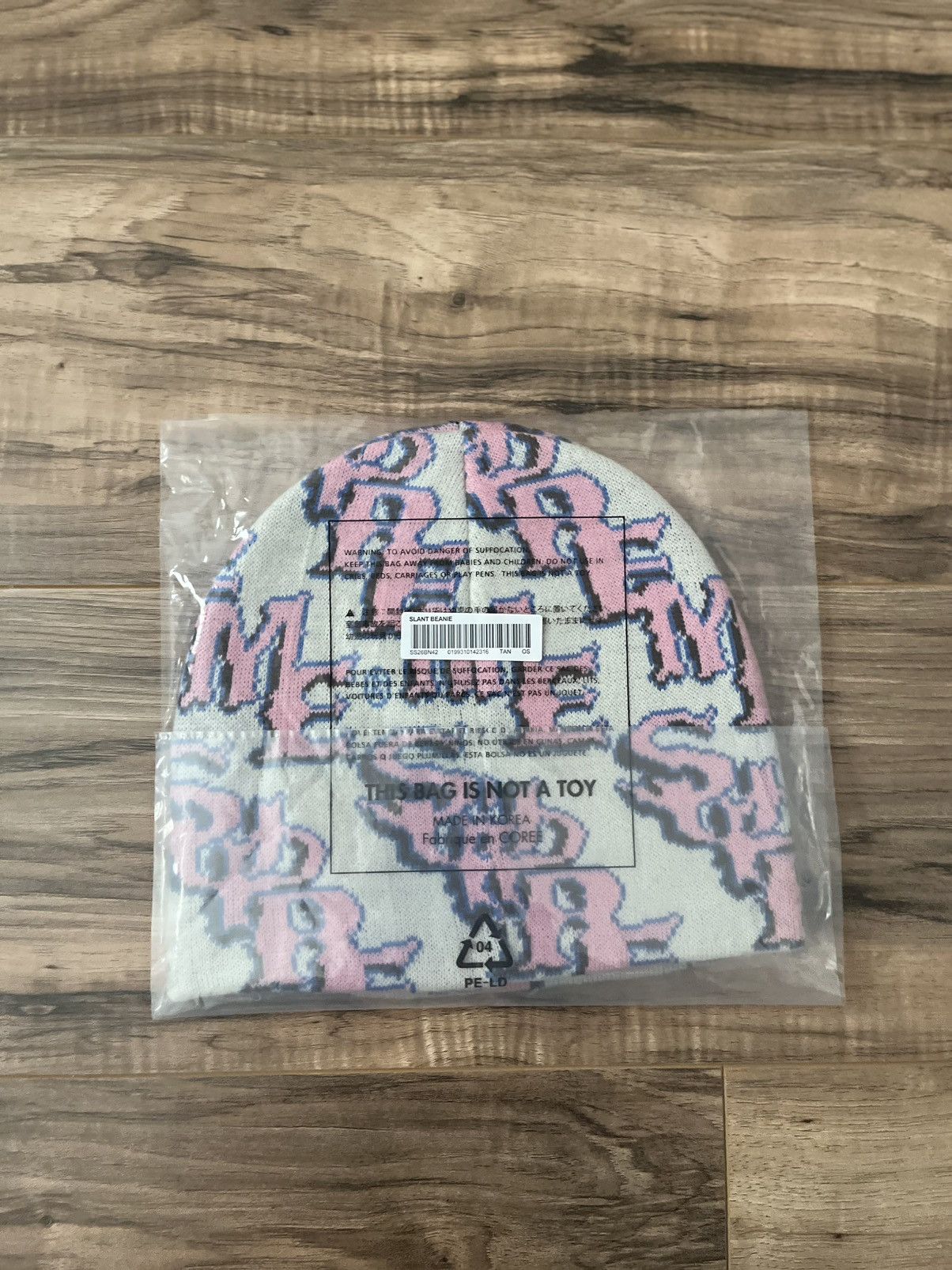Supreme Supreme Slanted Gothic Outline Beanie Size ONE SIZE - 4 Thumbnail
