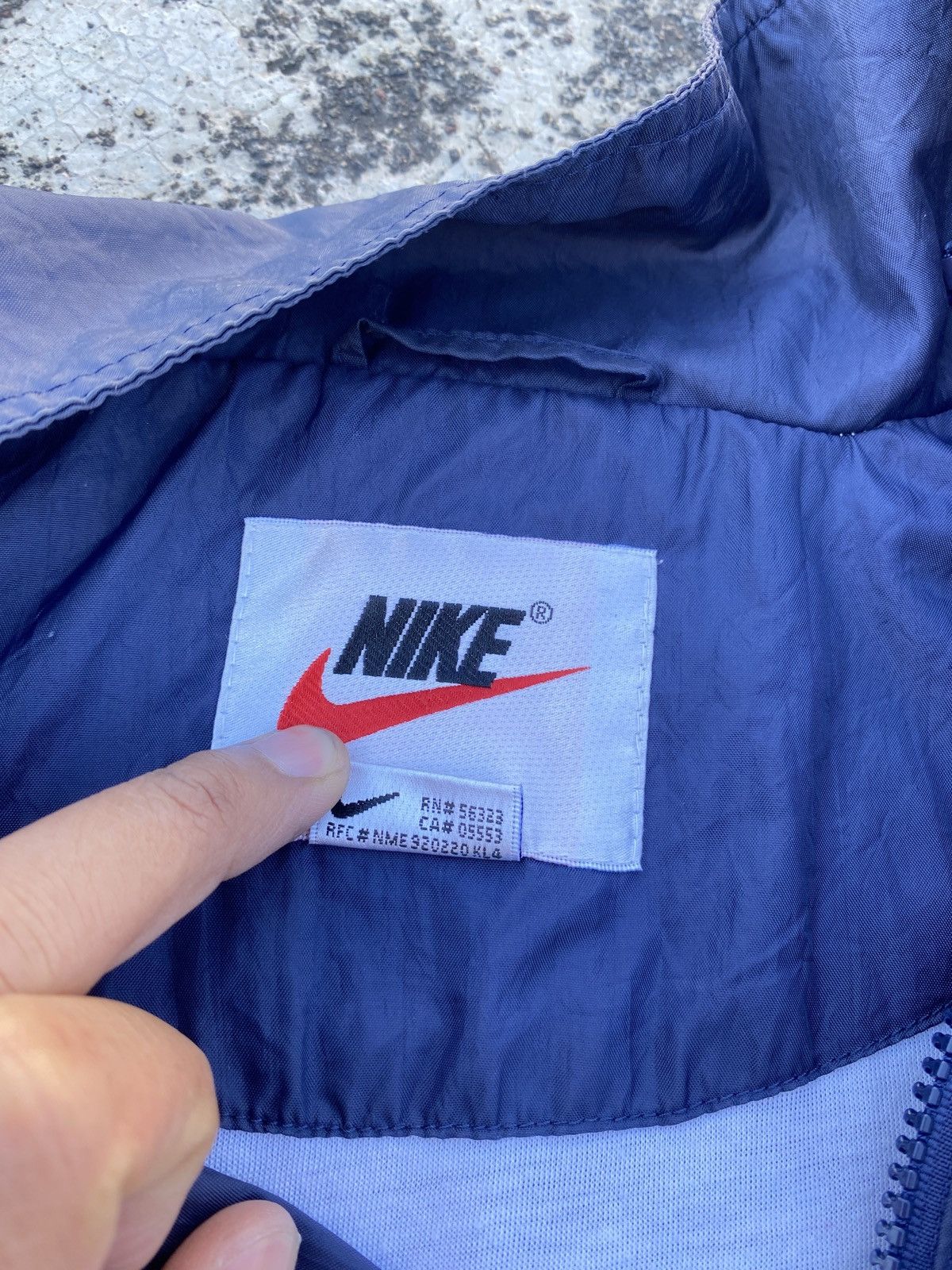 Nike Nike Colour Block Vintage Jacket Size US L / EU 52-54 / 3 - 9 Thumbnail