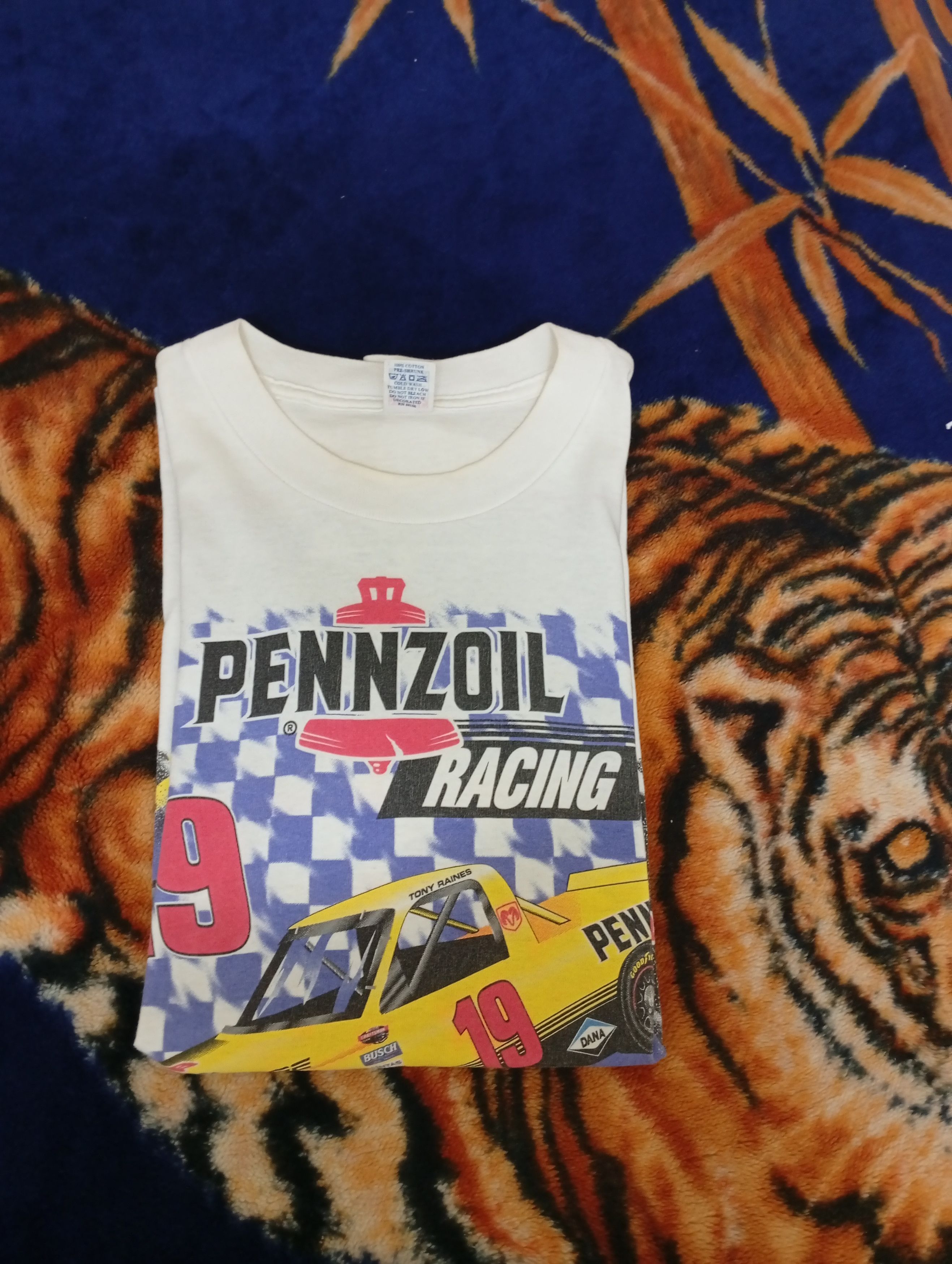 NASCAR Vintage Pennzoil x Nascar X racing Size US L / EU 52-54 / 3 - 12 Thumbnail