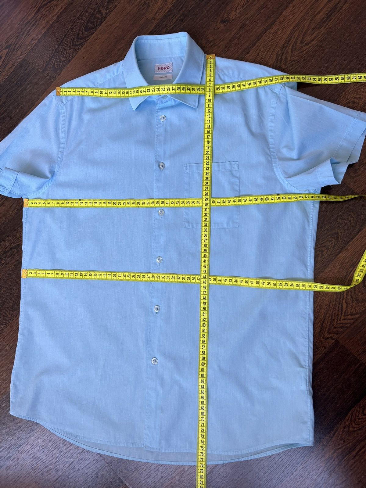 Kenzo KENZO Men’s Shirt Short Sleeve Size 42 161/2 Size US L / EU 52-54 / 3 - 16 Thumbnail