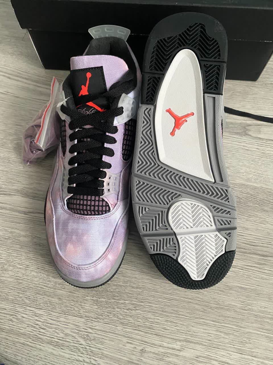 Jordan Brand × Nike Nike Jordan 4 Retro Zen Master Size US 8.5 / EU 41-42 - 4 Thumbnail