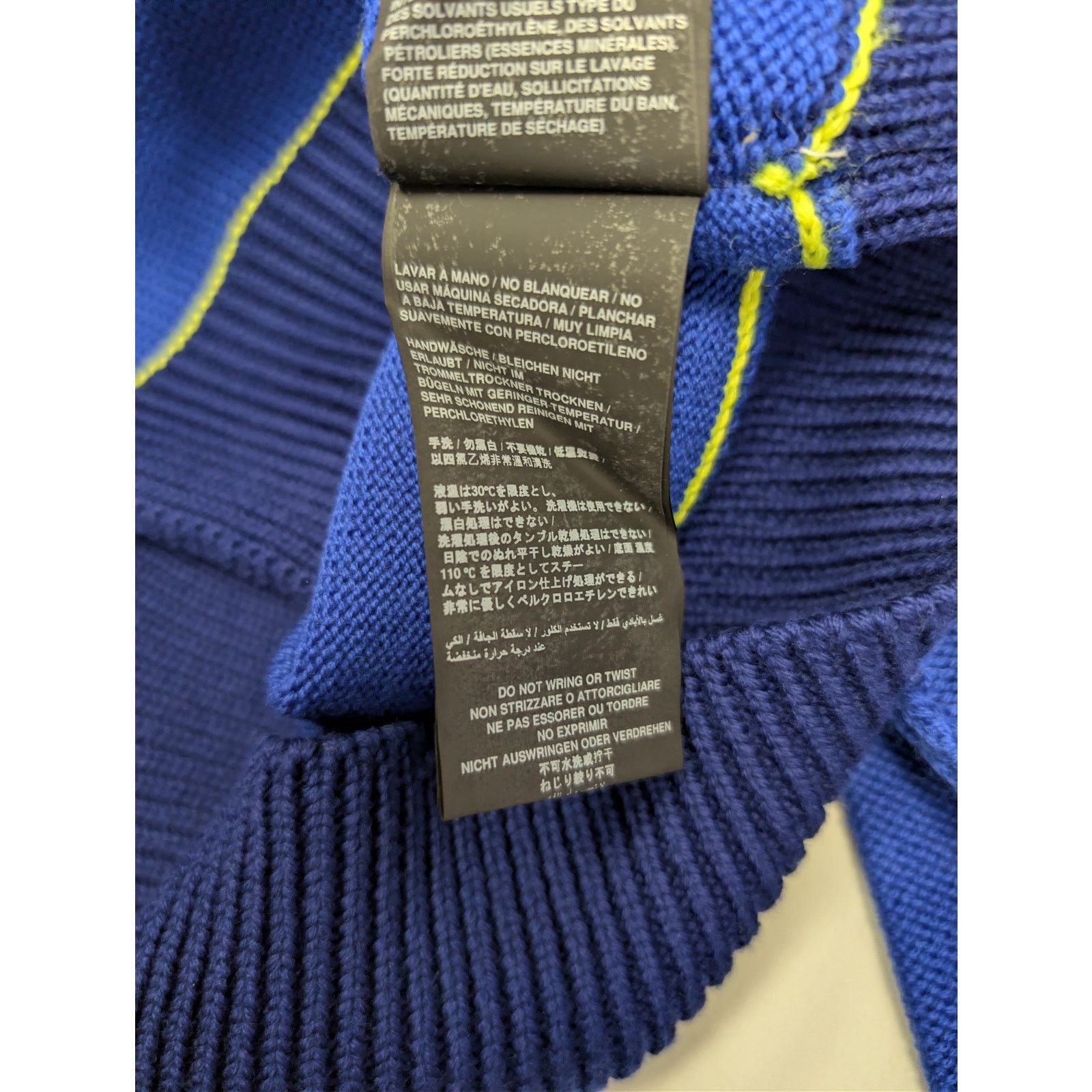 Palm Angels o1rshd1 Bear Sweater in Blue / Brown Size US L / EU 52-54 / 3 - 19 Thumbnail