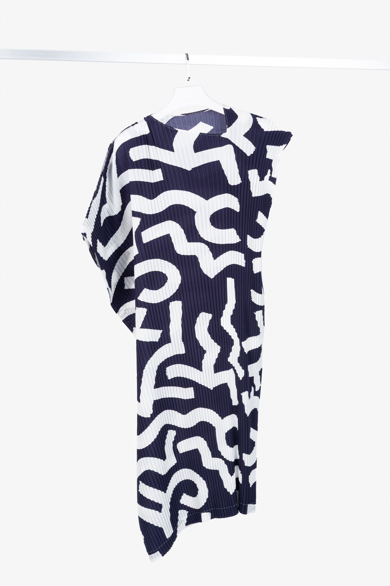 Issey Miyake Issey Miyake AW20 Accordion Pleated Geometric Maxi Dress Size ONE SIZE - 1 Thumbnail
