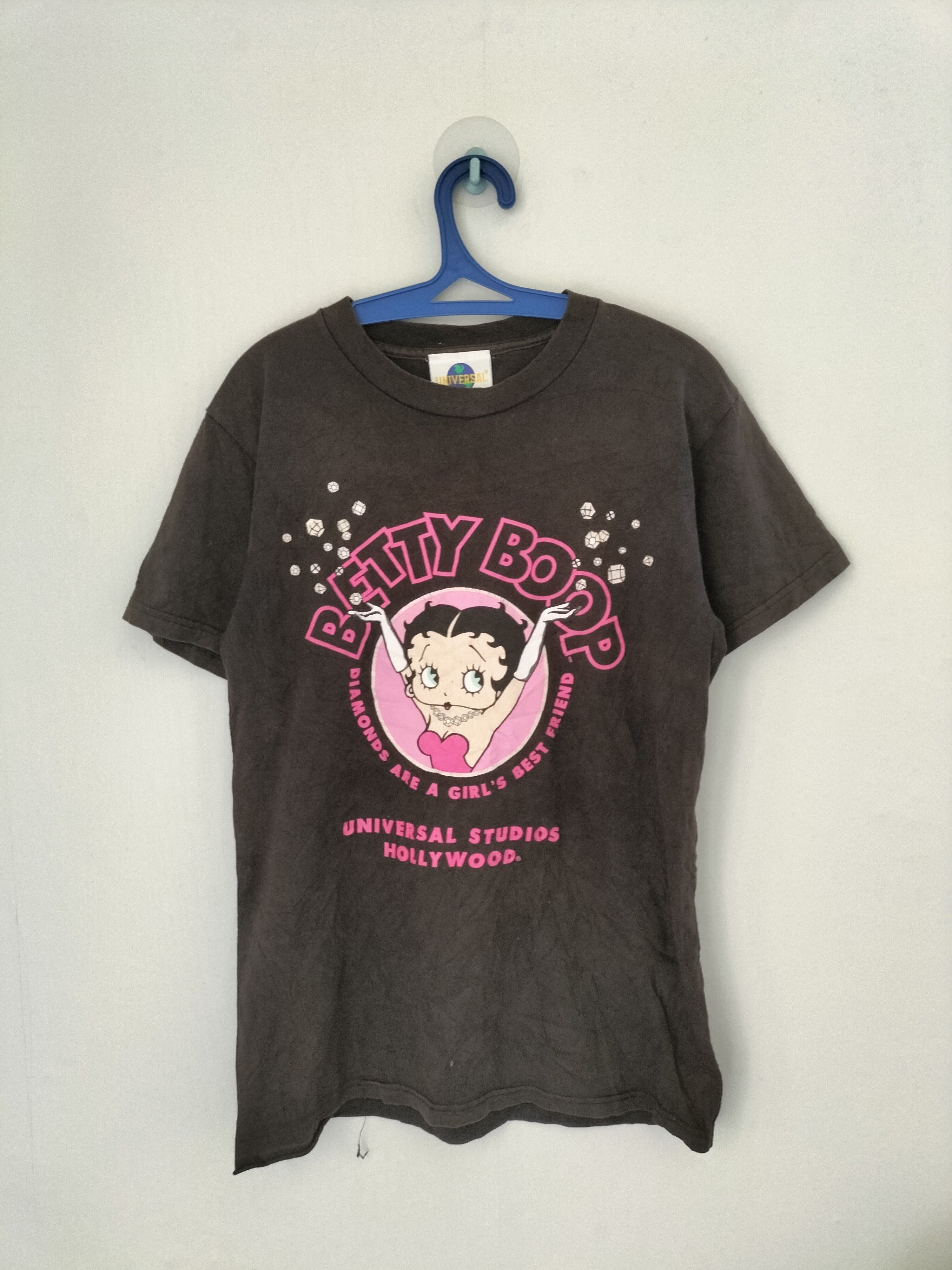 Vintage Vintage Betty Boop Big Print Tee Size US S / EU 44-46 / 1 - 1 Thumbnail