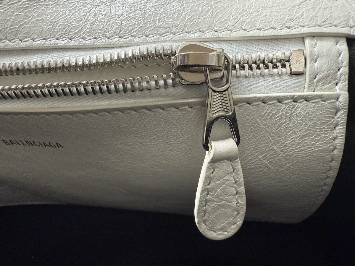 Balenciaga Balenciaga Barbes Small East-West Shopper Bag in Shearling Size ONE SIZE - 7 Thumbnail