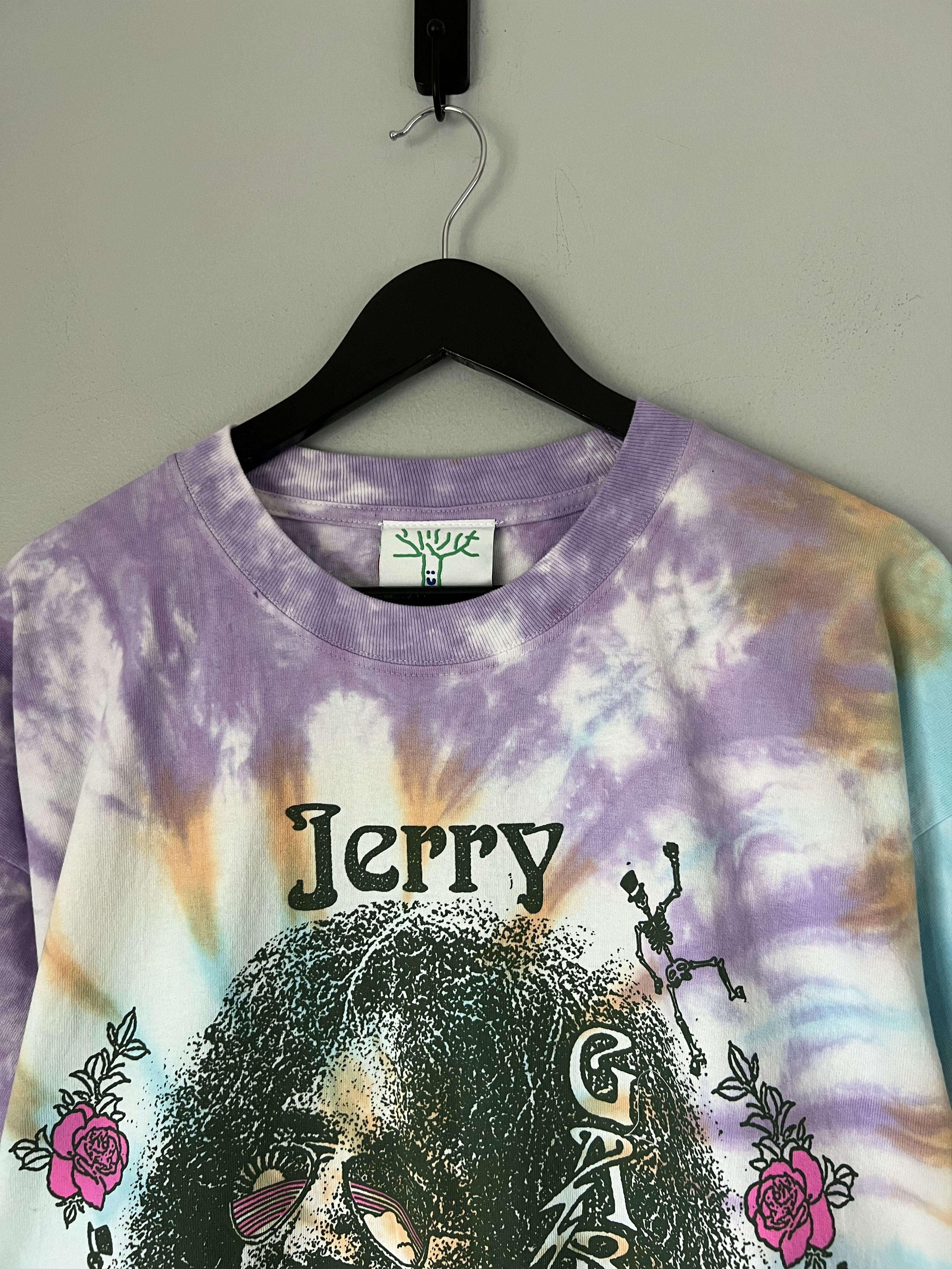 Grateful Dead × Online Ceramics Online Ceramics Jerry Garcia Rosebud Tie Dye Tee Size US L / EU 52-54 / 3 - 2 Thumbnail
