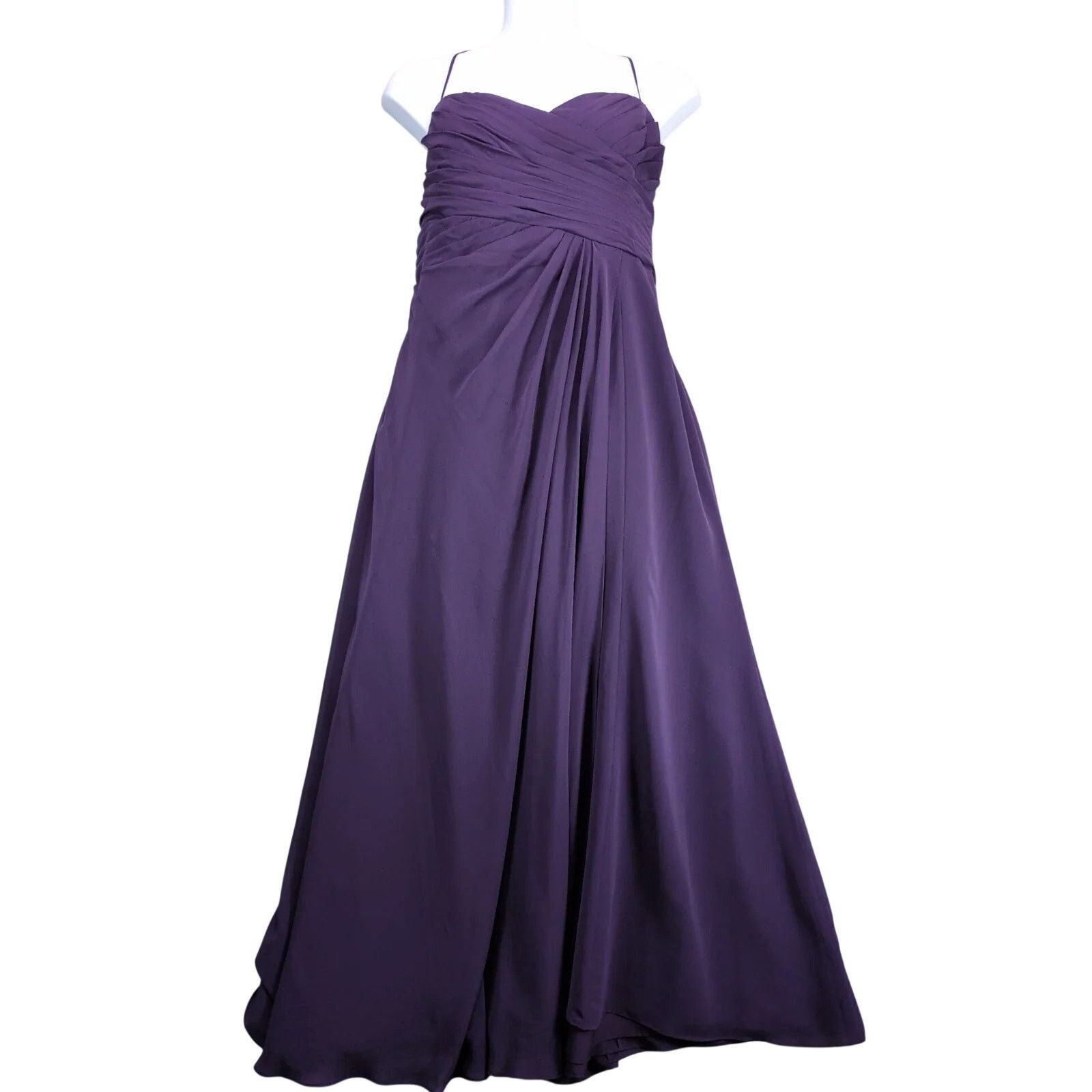 Other NWT Brideside Ashley Floor-Length Dress Sz 26 Purple Chiffon Size 4XL / US 24-26 - 1 Thumbnail