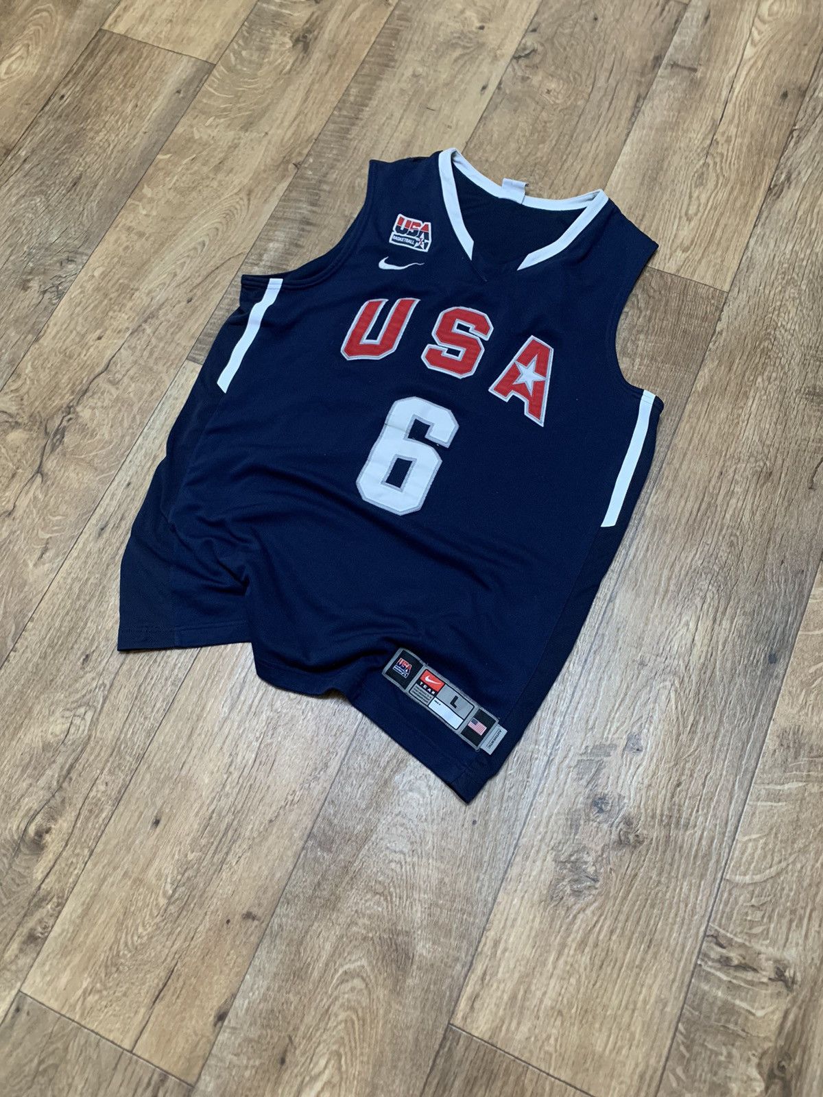 Nike Team USA LeBron James Nike authentic NBA jersey size XL Size US XL / EU 56 / 4 - 2 Thumbnail