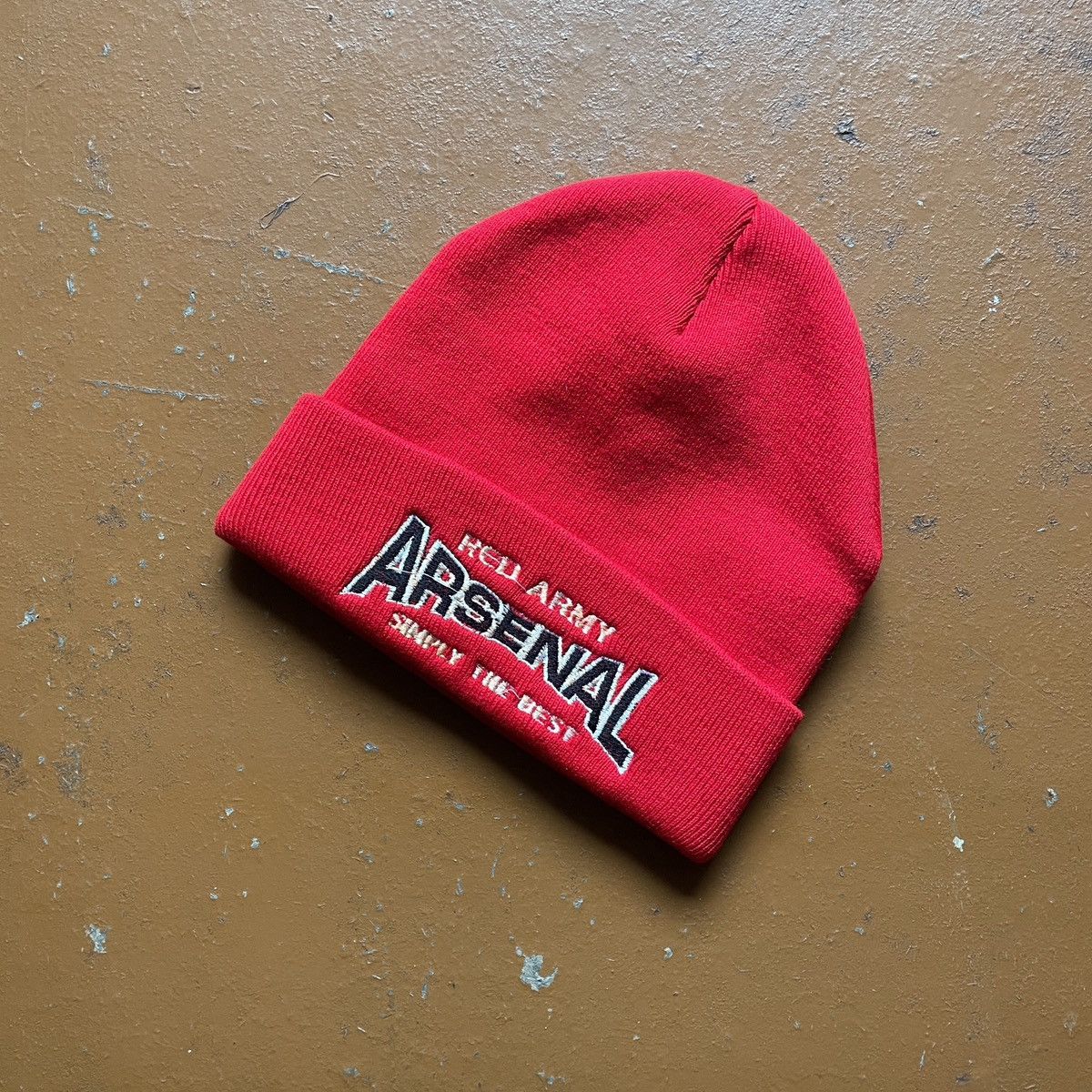 Vintage Vintage Arsenal Red Army Simply the Best Football soccer hat Size ONE SIZE - 10 Thumbnail