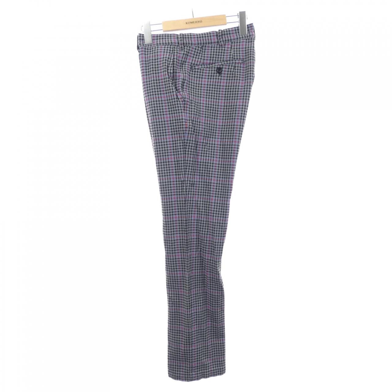 Comme des Garcons Comme des Garçons Comme des Garcons Homme Check Pants Textile Pants HF-P051 DUTY FREE for USA Size ONE SIZE - 1 Thumbnail