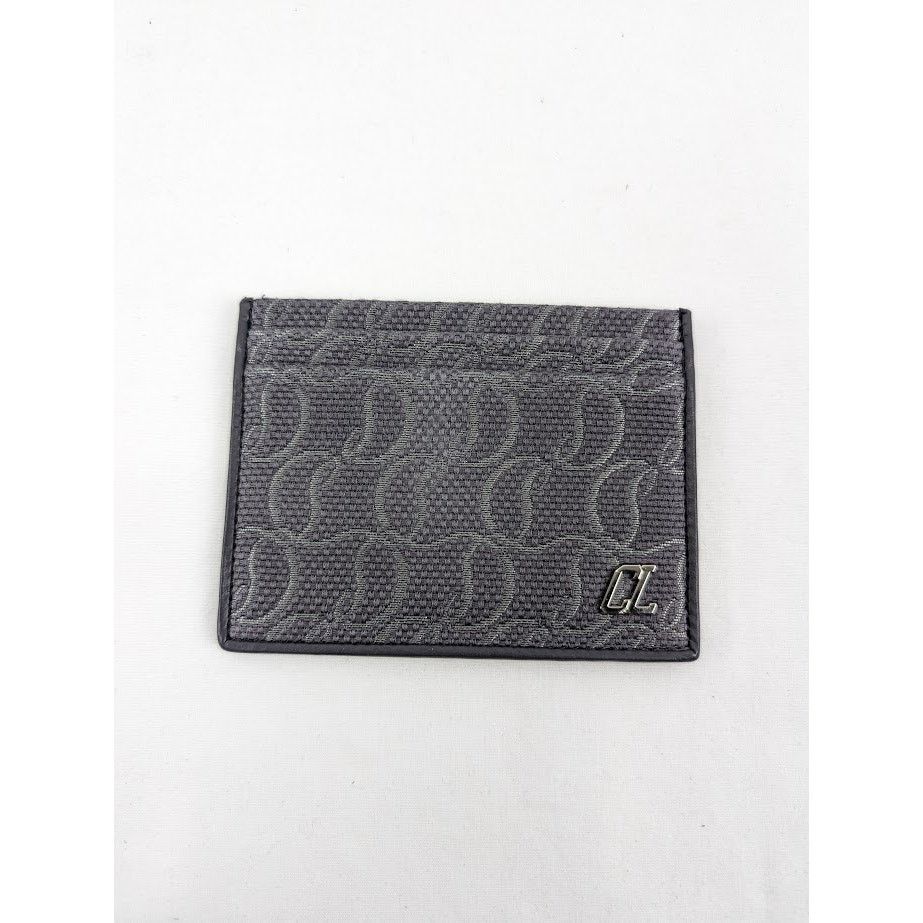 Christian Louboutin o1rshd1 Size: OS / Jacquard Mono Cl/Happy Card Holder Size ONE SIZE - 5 Thumbnail