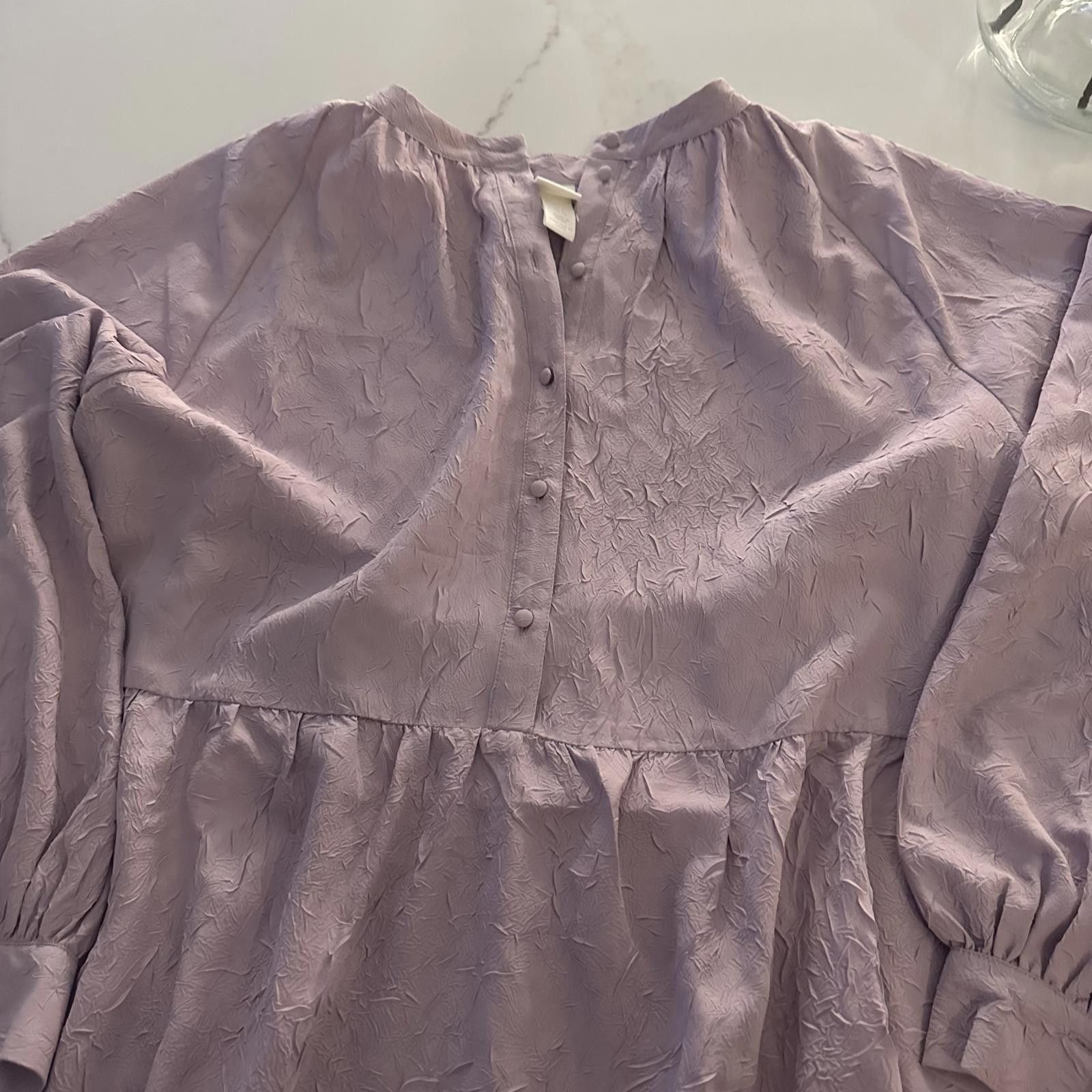 Designer Chic Blush Pink Button-Up Dress - Size XL Size XL / US 12-14 / IT 48-50 - 2 Thumbnail