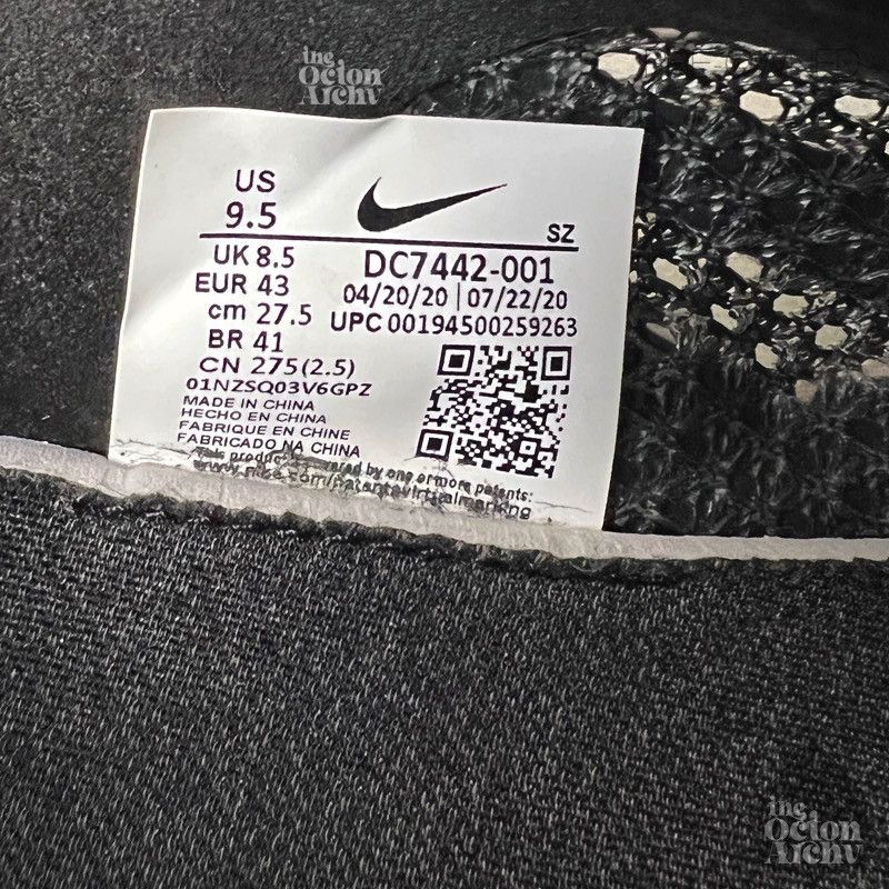 MMW × Nike Matthew M. Williams x Nike Zoom 004 Triple Black DC7442-001 Size US 9.5 / EU 42-43 - 13 Thumbnail