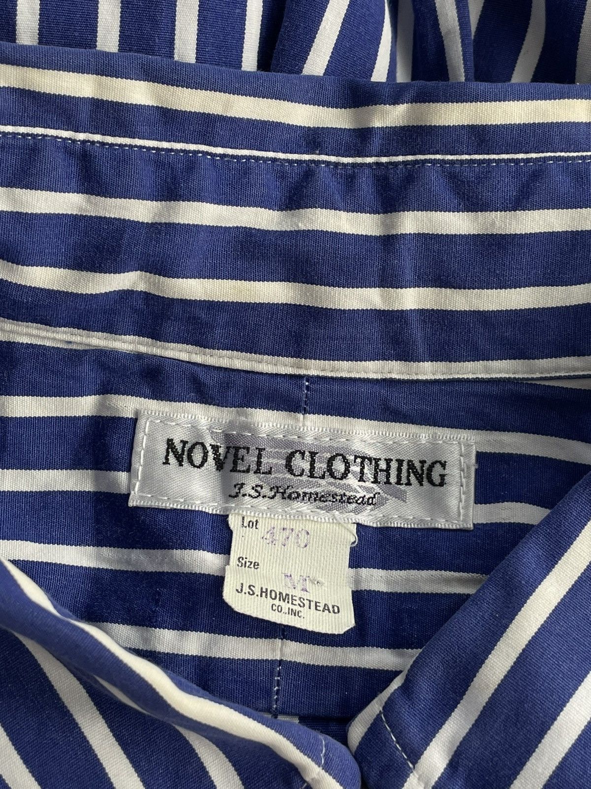 J.S. Homestead J.S Homestead | Patchwork Striped Shirt Size US M / EU 48-50 / 2 - 5 Thumbnail