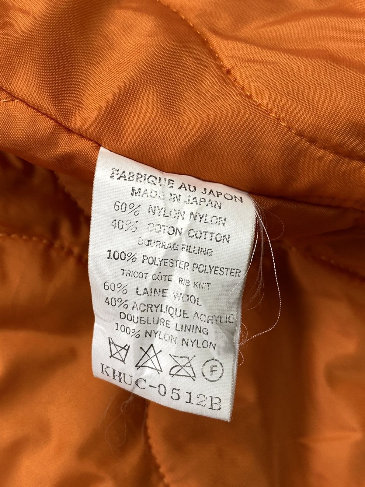 Japanese Brand 1990’s Keita Maruyama Snorkel Hoodie Quilted Bomber Parka Size US M / EU 48-50 / 2 - 3 Thumbnail