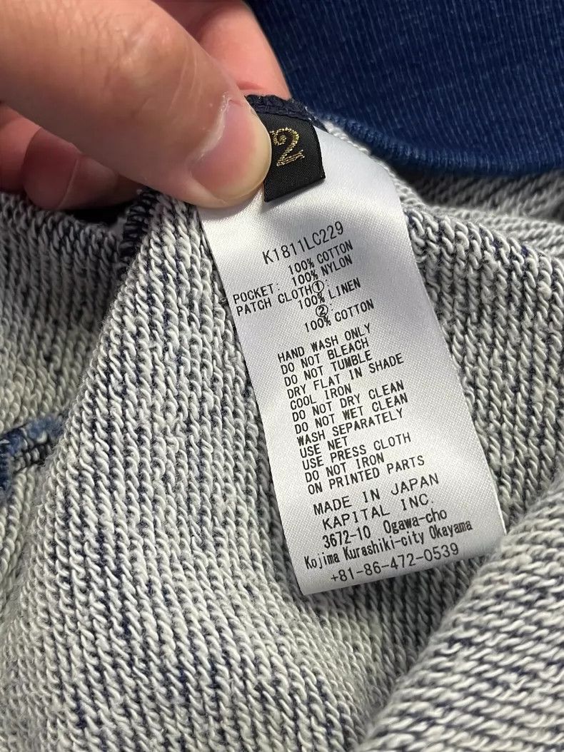 Kapital Kapital Round-neck sweatshirt Size US M / EU 48-50 / 2 - 4 Thumbnail