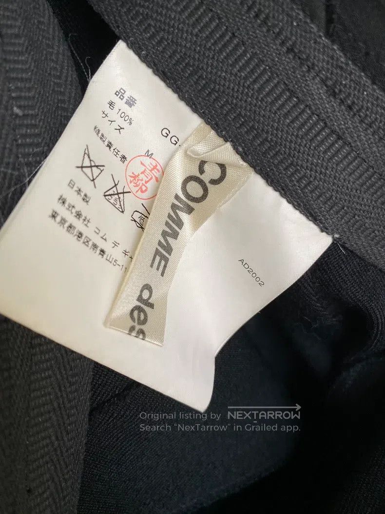 Comme des Garcons Comme Des Garcons size M Torn patched deconstructed cut wo Size 23" - 8 Thumbnail