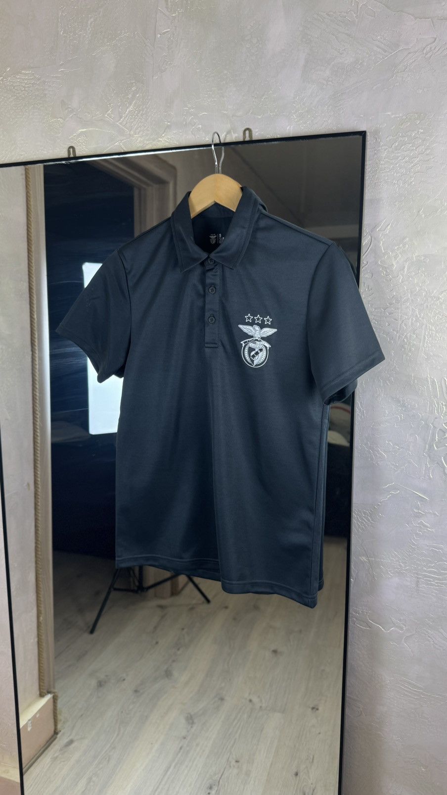 Other Sleek SL Benfica Tech Polo Smart Athletic Shir Size US S / EU 44-46 / 1 - 1 Thumbnail
