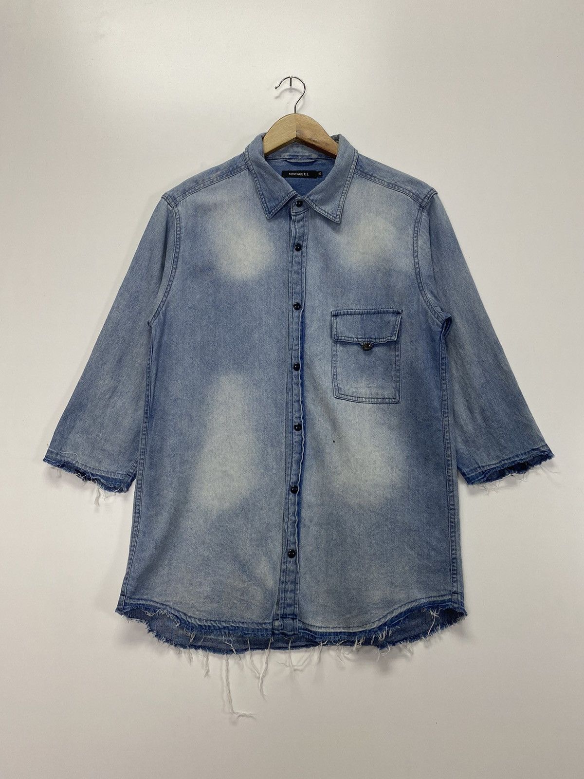 Native × Vintage Vintage E.L Native Logo Denim Jacket Size US M / EU 48-50 / 2 - 2 Thumbnail