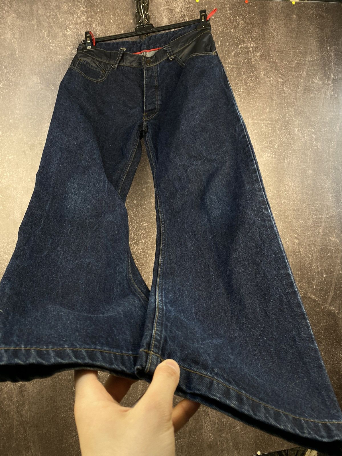 Prada PRADA Jeans Blue Denim Wash Nylon Y2K Vintage red tab Size US 32 / EU 48 - 5 Thumbnail