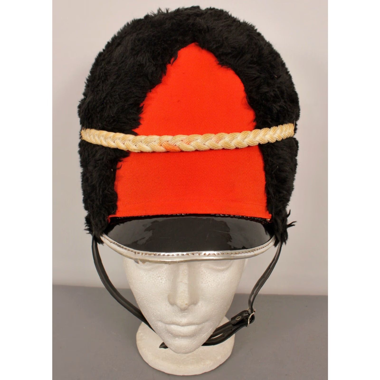 Vintage VINTAGE Men's VTG Aztec New Mexico Fuzzy Marching Band Hat Sz 7 1/4 Size ONE SIZE - 2 Thumbnail