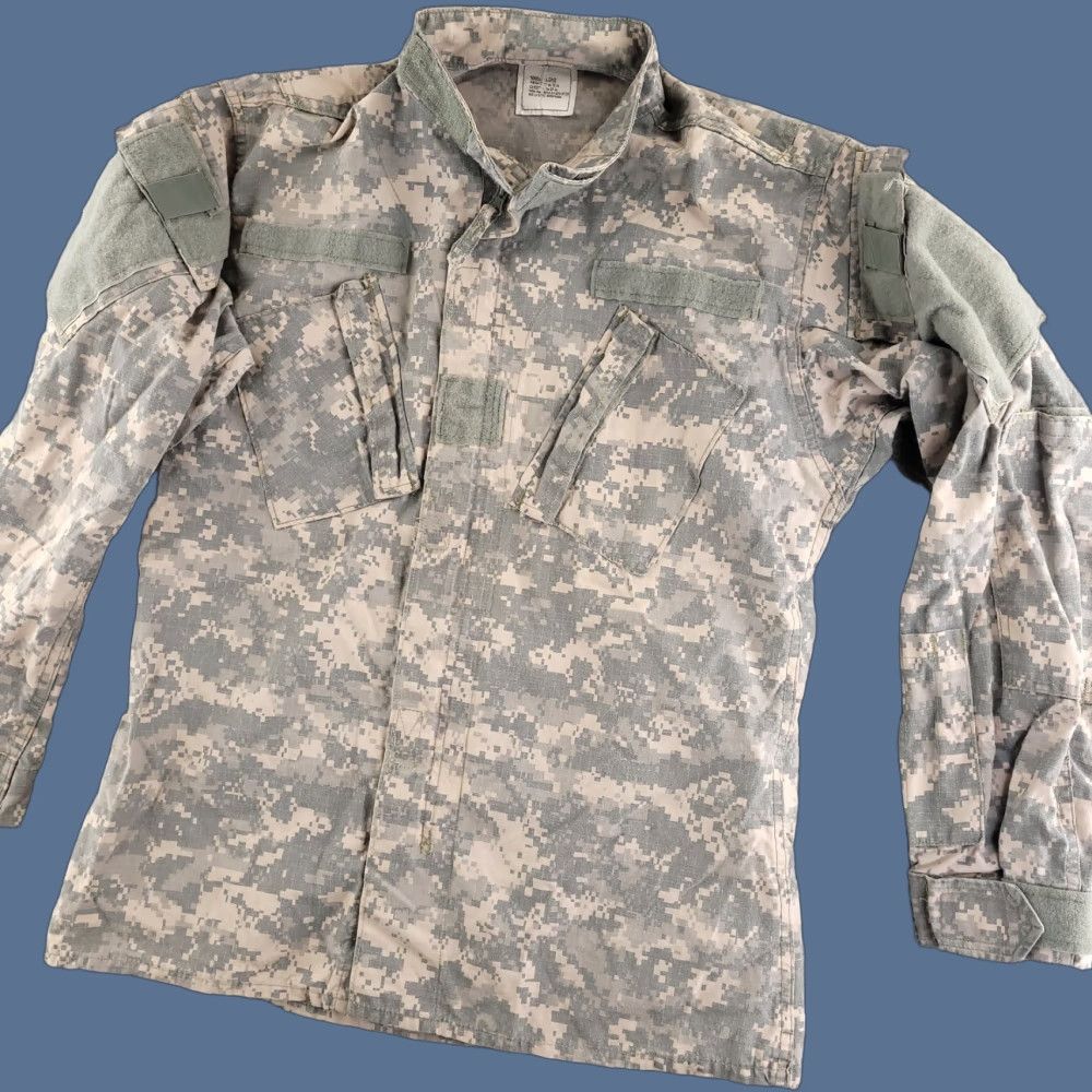 Vintage VINTAGE Military Coat Mens Small Long Full Zip Camo NSN 8415-01-573-6720 ACU Size US S / EU 44-46 / 1 - 1 Thumbnail