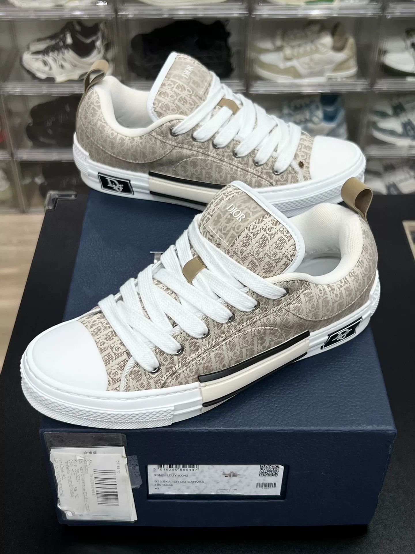 Dior Dior Lowtop Sneakers 9 Men Size US 9 / EU 42 - 1 Thumbnail