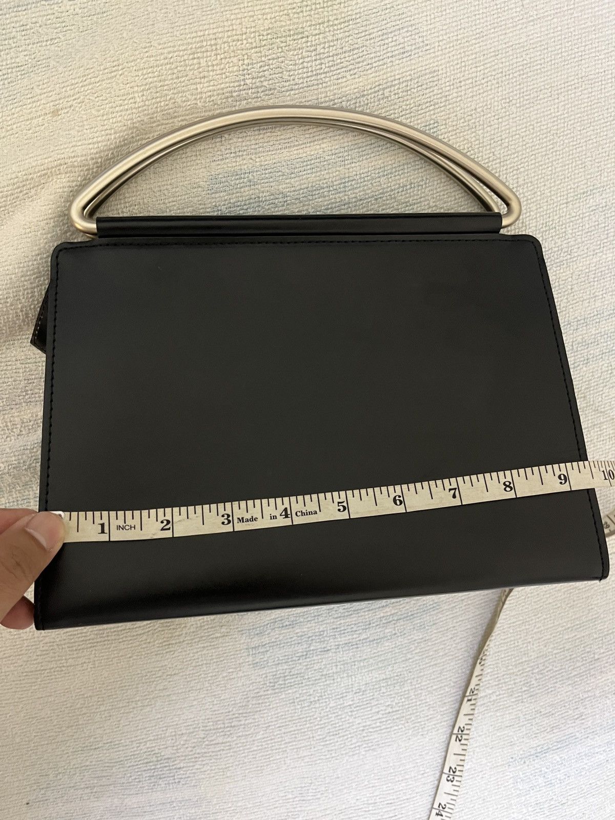 Yohji Yamamoto Yohji Yamamoto Y’saccs Leather 🇯🇵 Made Size ONE SIZE - 11 Thumbnail
