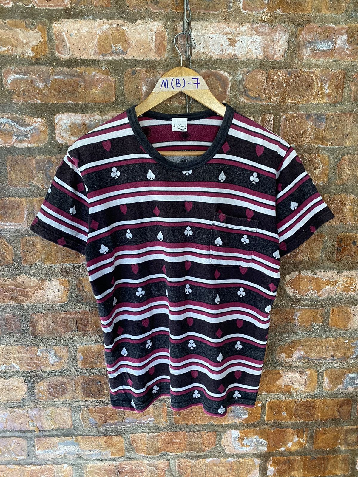 Dry Bones 1990s Dry Bones Jacquard deck of cards tee Size US M / EU 48-50 / 2 - 2 Thumbnail