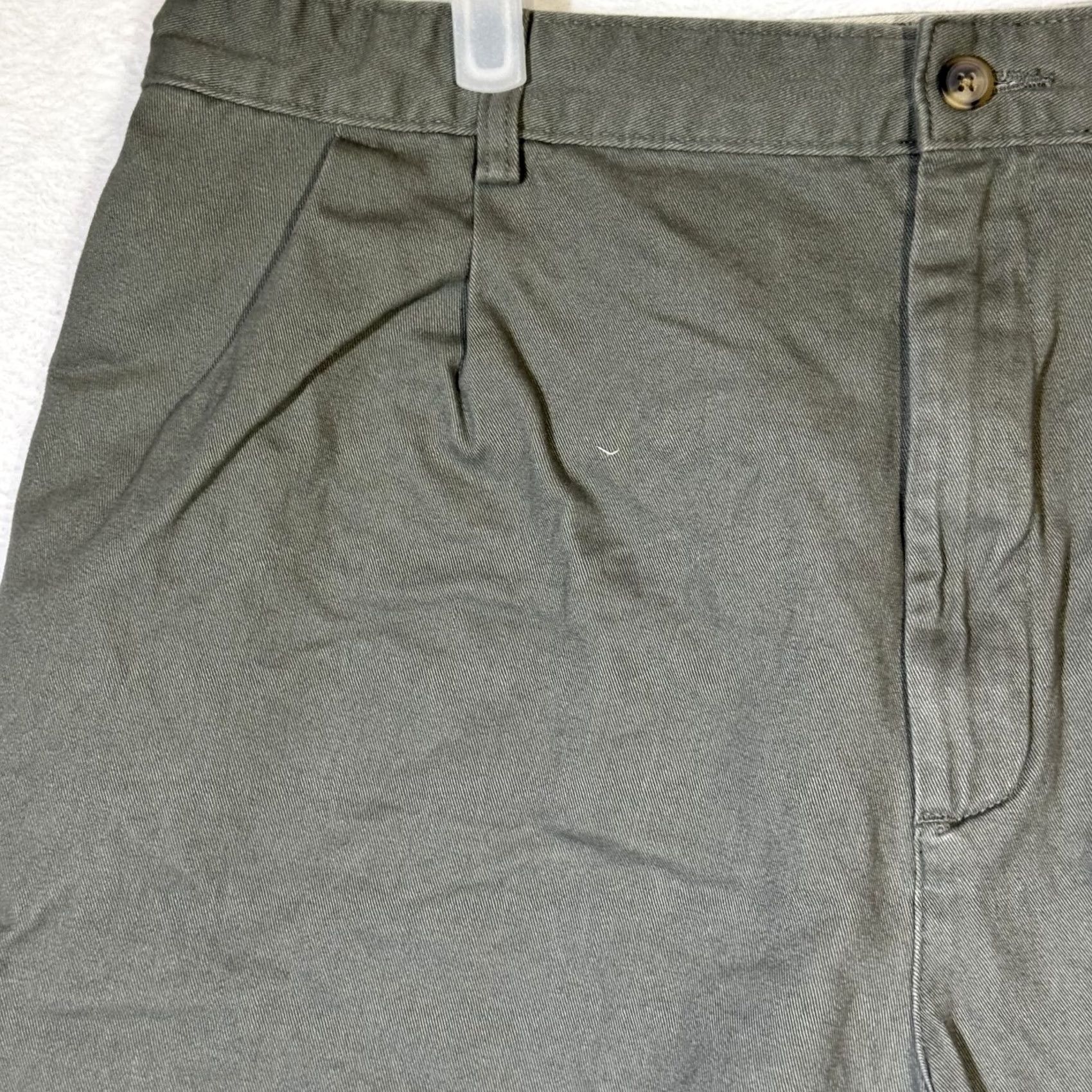 Vintage Saddlebred Shorts Men’s Size 40 Green Cotton Pleated Casual Excellent Size US 40 / EU 56 - 3 Thumbnail