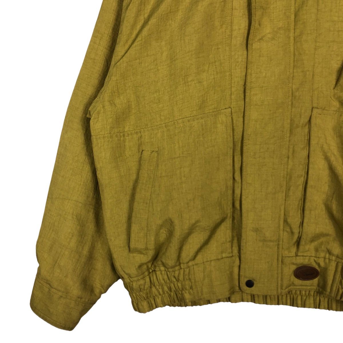 Japanese Brand × Vintage 📌VINTAGE BOMBER JACKET CROCODILE MINK FUR BLANKET Size US M / EU 48-50 / 2 - 14 Thumbnail