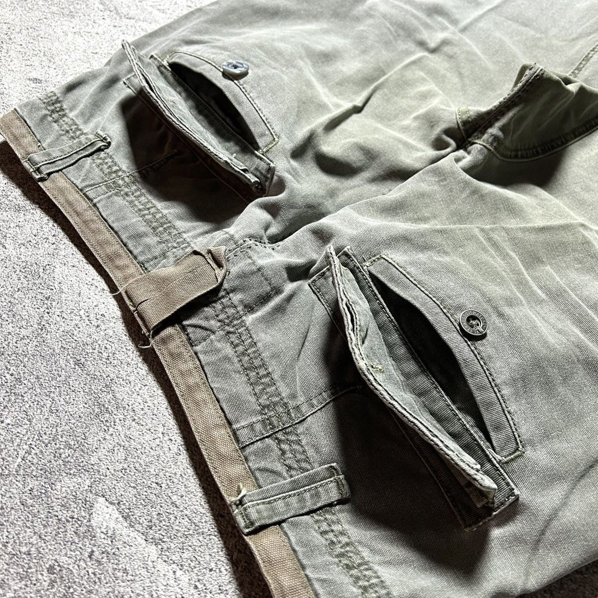 Levi's 90s Levis Multipocket Cargo Canvas Olive Green Size US 34 / EU 50 - 19 Thumbnail