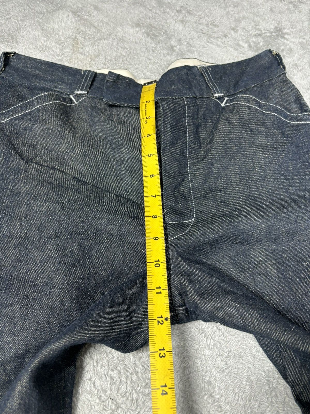 NEXUSVII Nexus 7 Soft Denim Buckle Back Pants Size US 31 - 14 Thumbnail