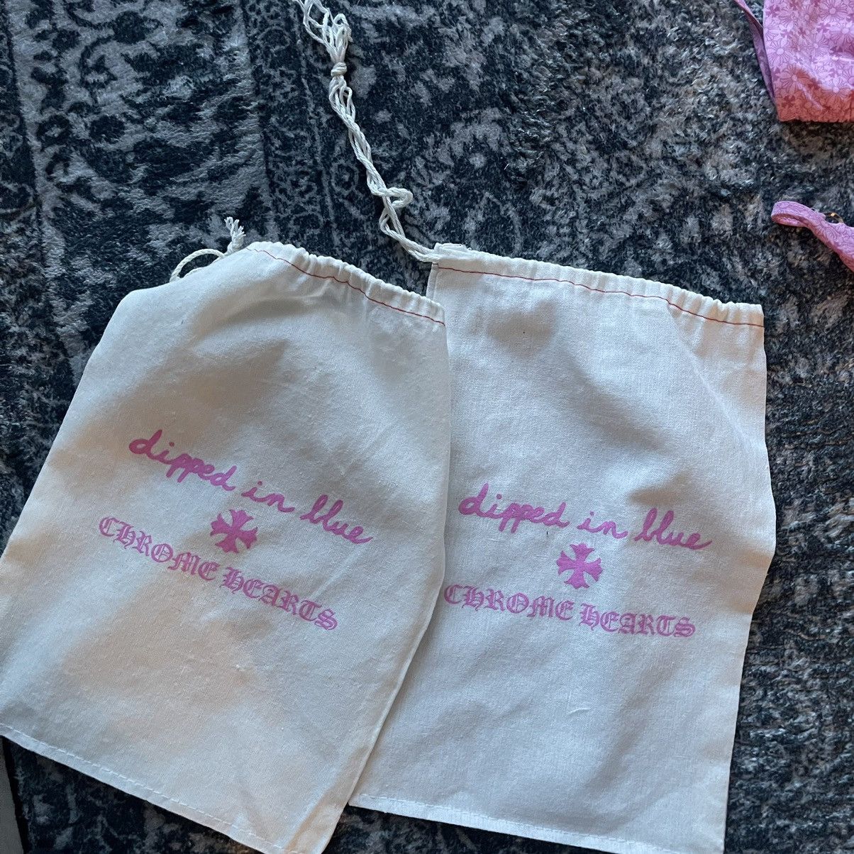 Chrome Hearts Chrome Hearts Dipped in Blue pink bikini set XS Size ONE SIZE - 3 Thumbnail