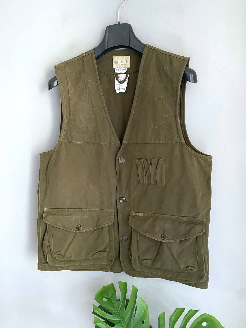 Beretta Beretta Men's Green Outdoor Hunting Vest, Size 50/L Size US L / EU 52-54 / 3 - 2 Thumbnail