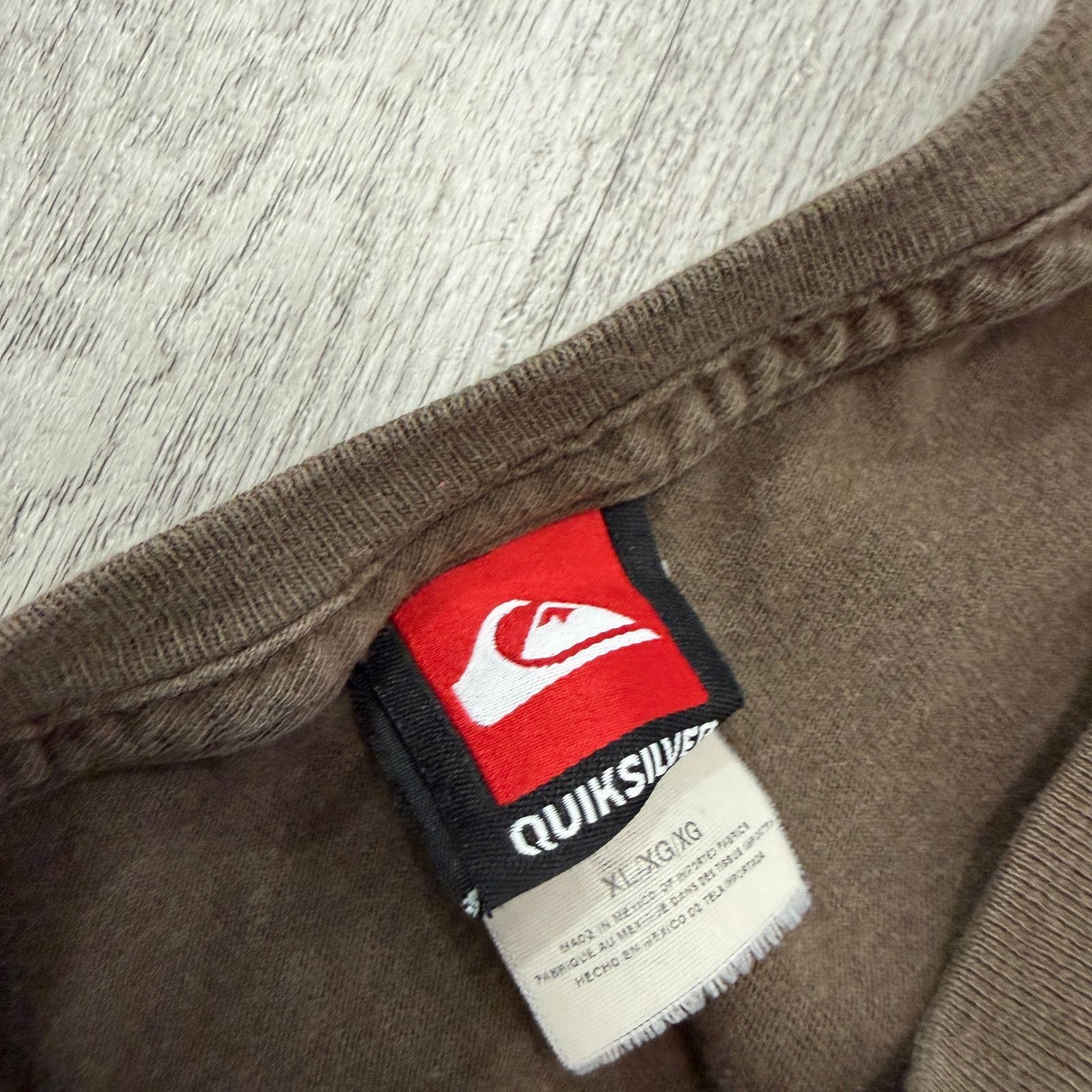Quiksilver Vintage Quiksilver Shirt Men's Extra Large Brown y2k Skate Size US XL / EU 56 / 4 - 6 Thumbnail