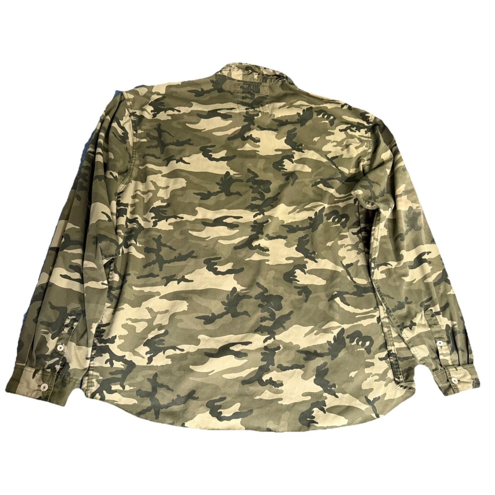 Akademiks Akademiks Y2K Camo Button Down Long Sleeve Shirt 5XL Men’s Size US XXL / EU 58 / 5 - 8 Thumbnail