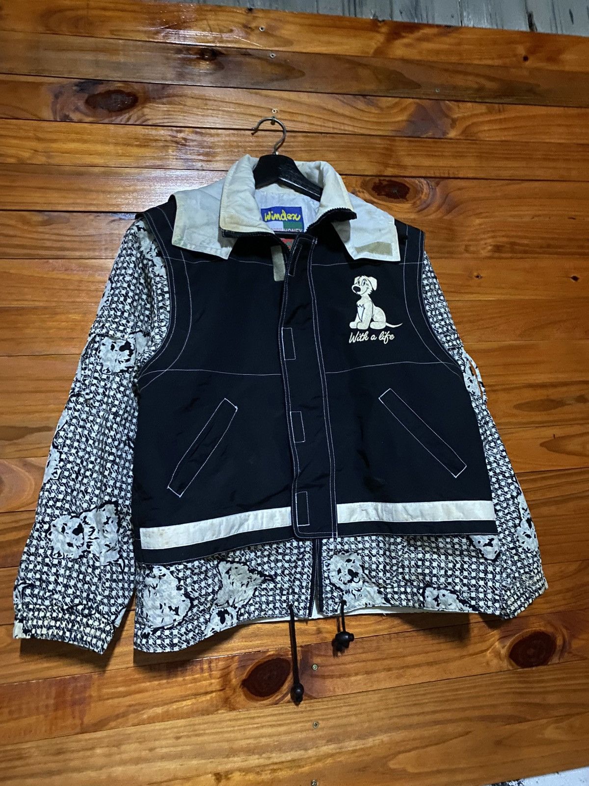 Japanese Brand Windex Japan Vintage Dog Print Jacket Kid’s Size 150 Size US XS / EU 42 / 0 - 5 Thumbnail