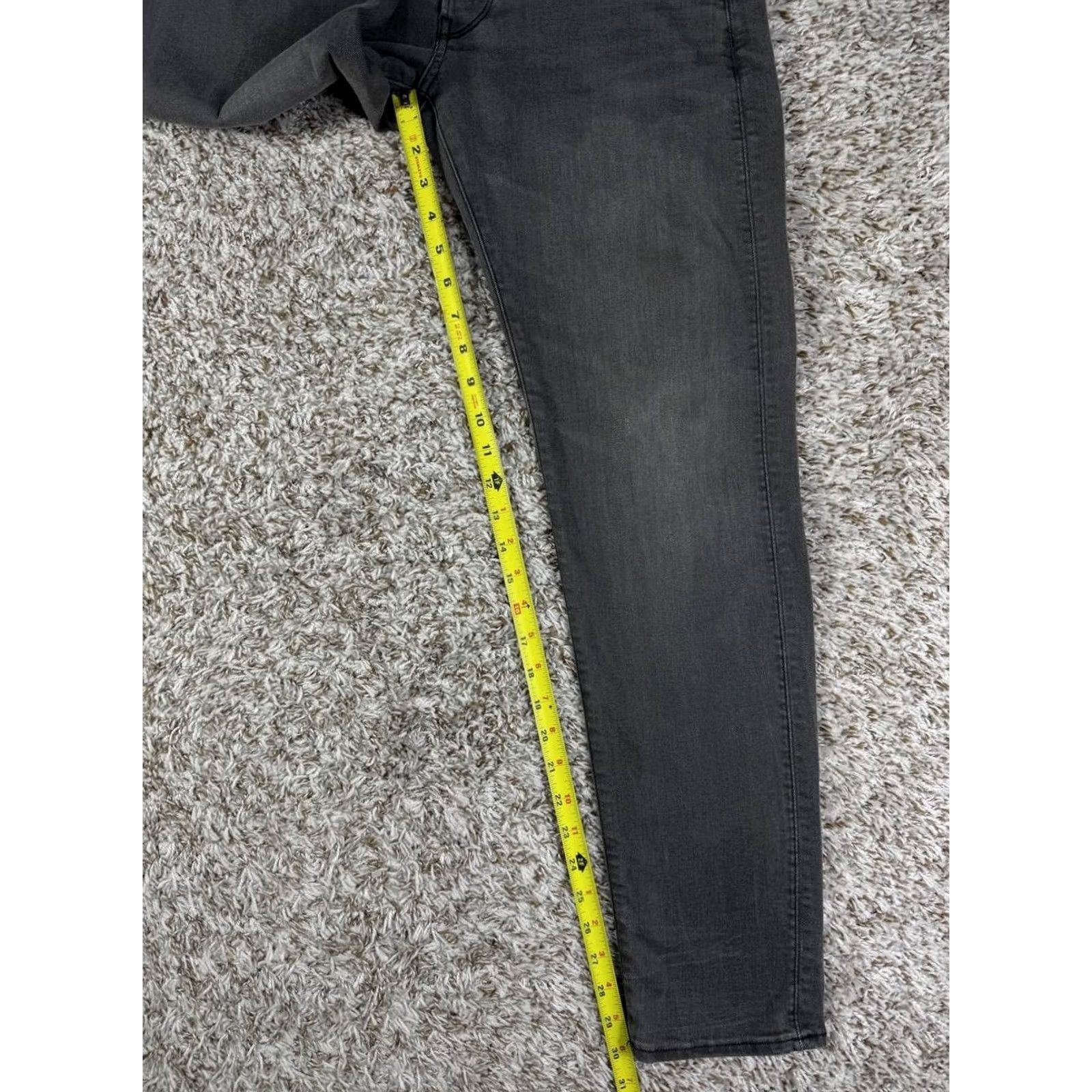 G-Star G-Star RAW 3301 Jeans Slim Straight Denim Gray Size 29x32 Men's Size US 29 - 4 Thumbnail