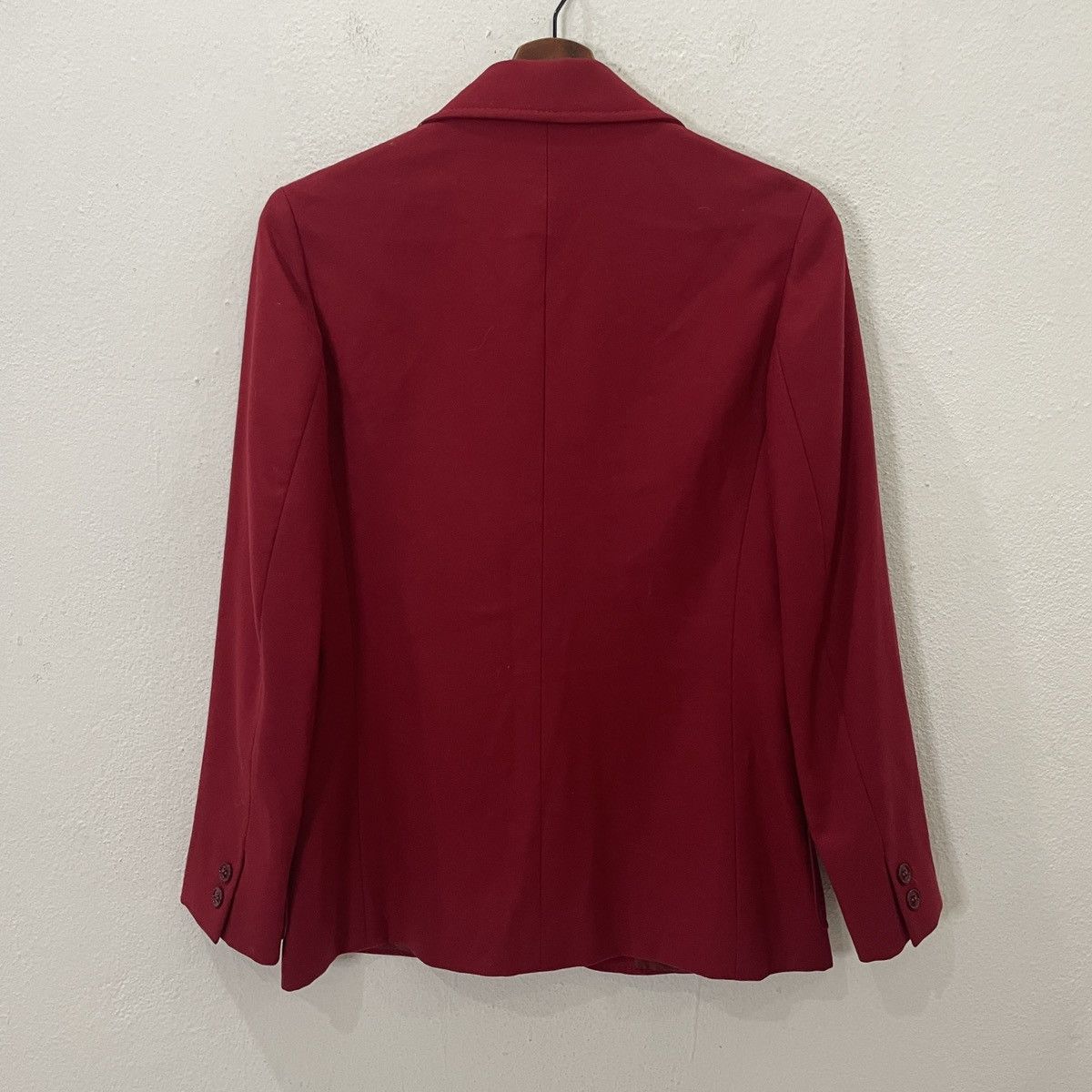 Lanvin Vintage 90s Lanvin Italian Designer Jacket Coat Size M / US 6-8 / IT 42-44 - 7 Thumbnail