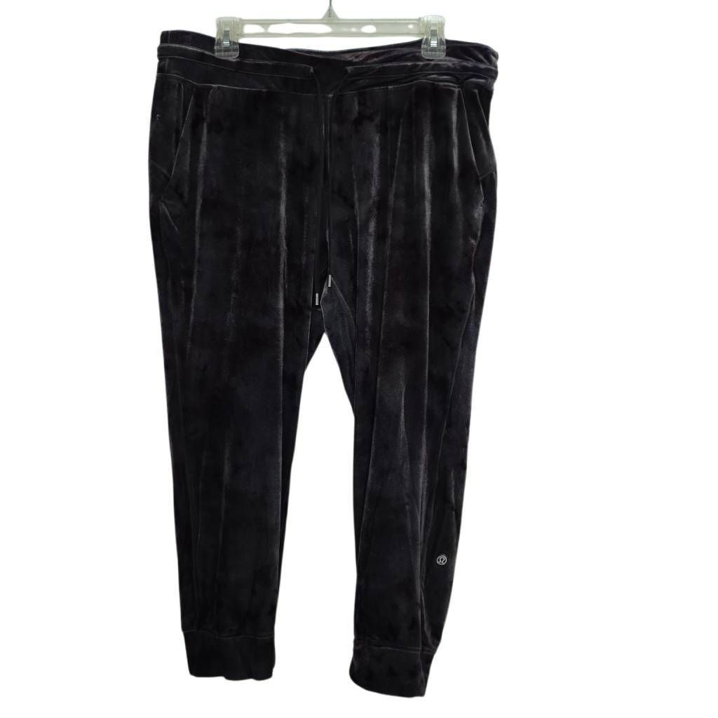 Lululemon Lululemon Women's Size 14 Purple Silver Velvet Cropped Jogge Size 36" / US 14 / IT 50 - 1 Thumbnail