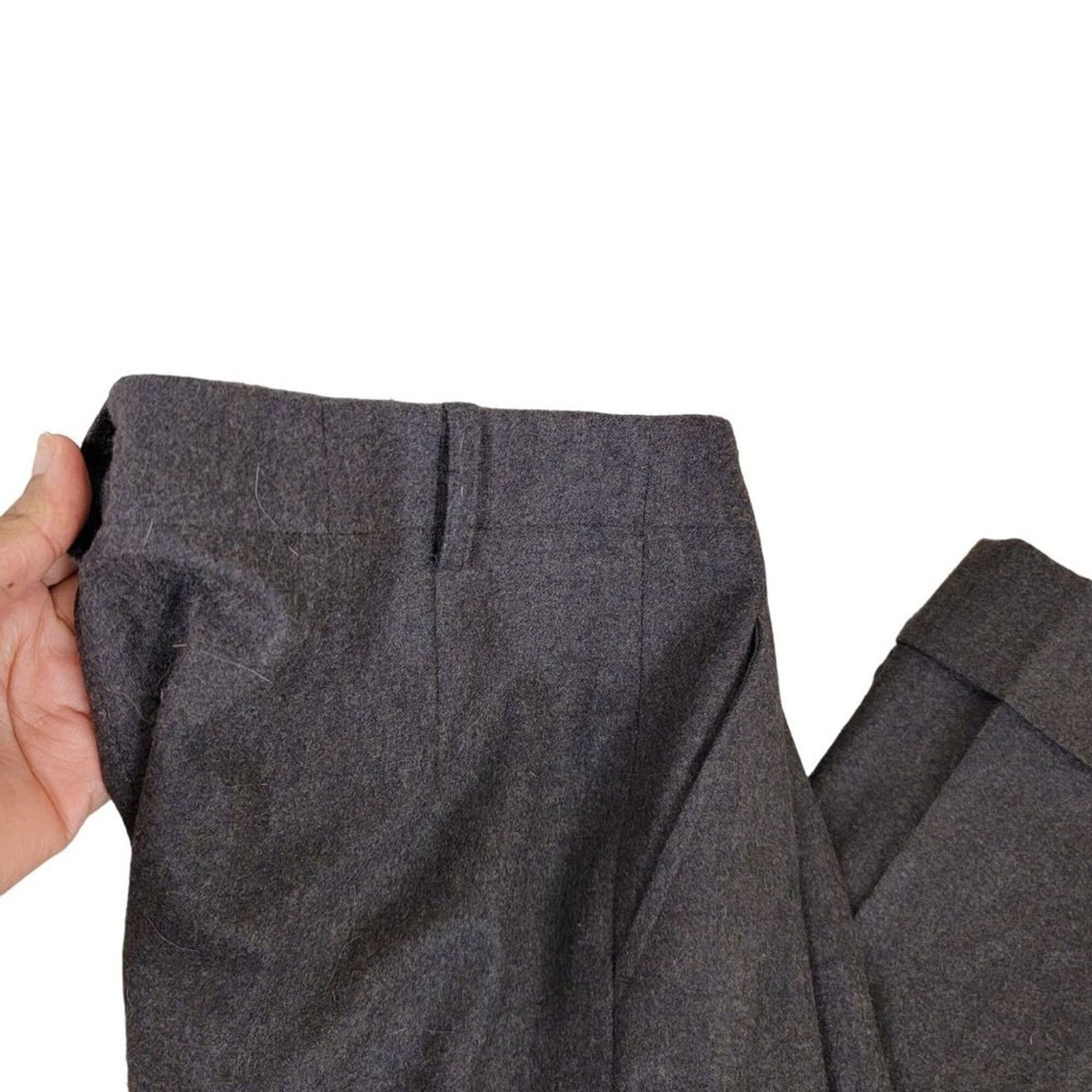 Lafayette 148 Lafayette 148 New York Brushed Wool Cashmere Blend Trouser Size 30" / US 8 / IT 44 - 12 Thumbnail