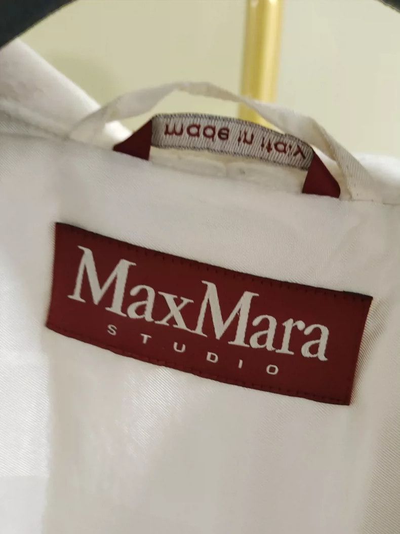 Max Mara Max Mara Wool beige fox collar coat Size S / US 4 / IT 40 - 3 Thumbnail