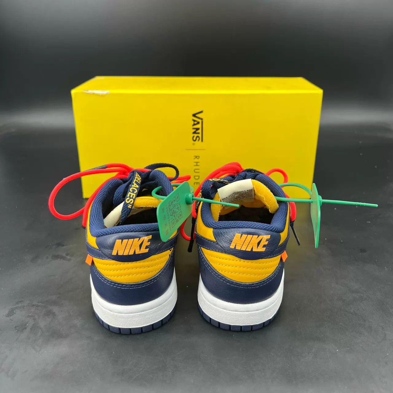 Nike ow dunk Obsidian 37.5 1wear 99new boxed Size US 7 / IT 37 - 3 Thumbnail