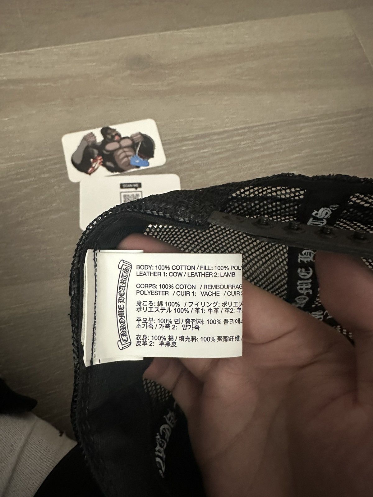 Chrome Hearts Chrome Hearts Matty Boy Chomper Trucker Hat 'Black/Sliver' Size ONE SIZE - 6 Thumbnail