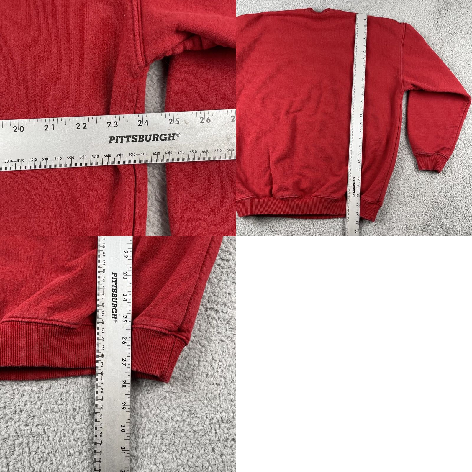 Vintage VINTAGE Winnipeg Canada Men’s XL Red Pull Over Sweatshirt 90s Big Sweatshirt Mens Red 90s Canada XL Size US XL / EU 56 / 4 - 10 Thumbnail