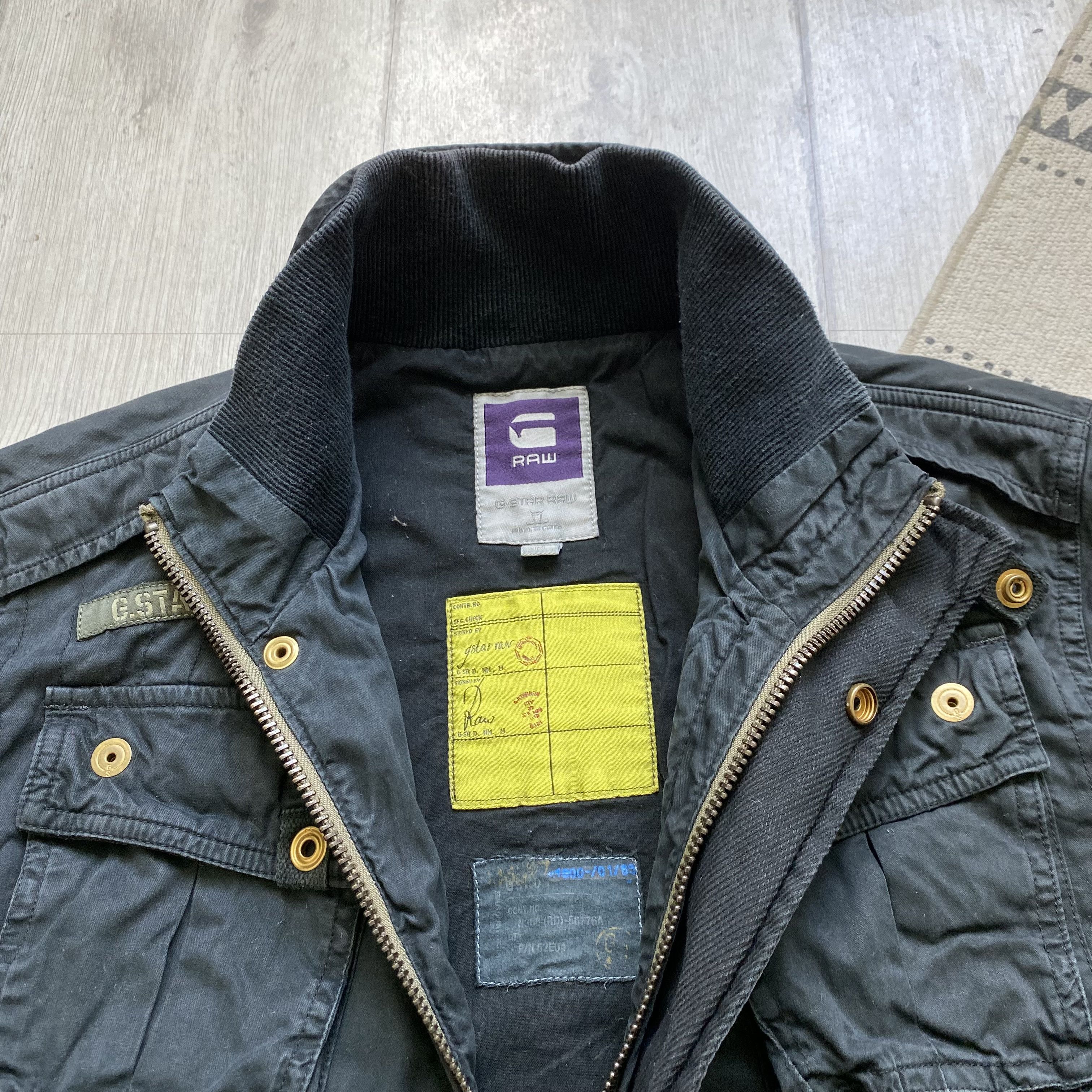 G-Star 🖤 Vintage Faded G-Star Raw jacket overshirt Avant-Garde Size US M / EU 48-50 / 2 - 9 Thumbnail