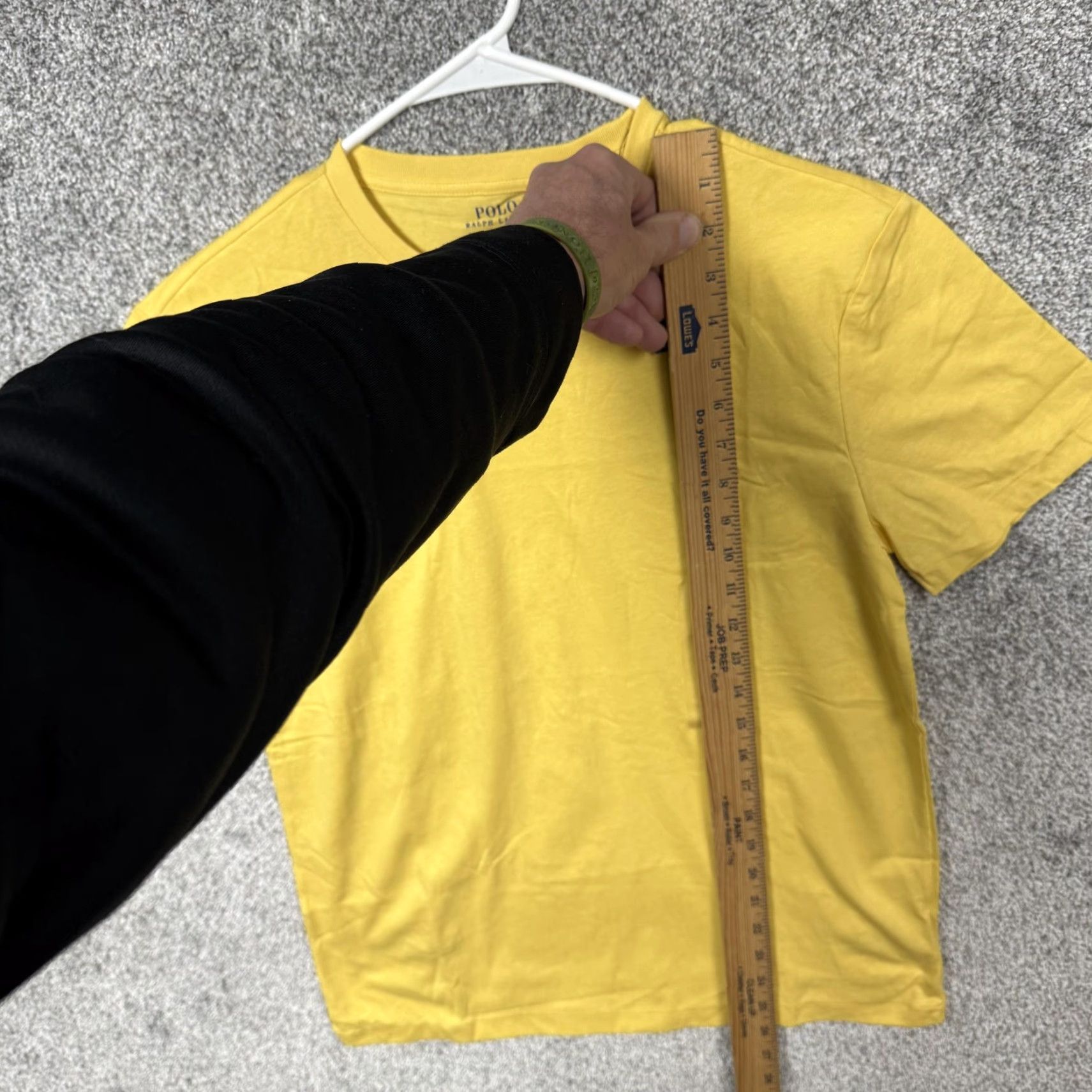 Polo Ralph Lauren Polo Ralph Lauren Shirt Mens Small Crewneck 100% Cotton Yellow Solid Short Sleeve Vintage No (if applicable) Size US S / EU 44-46 / 1 - 3 Thumbnail