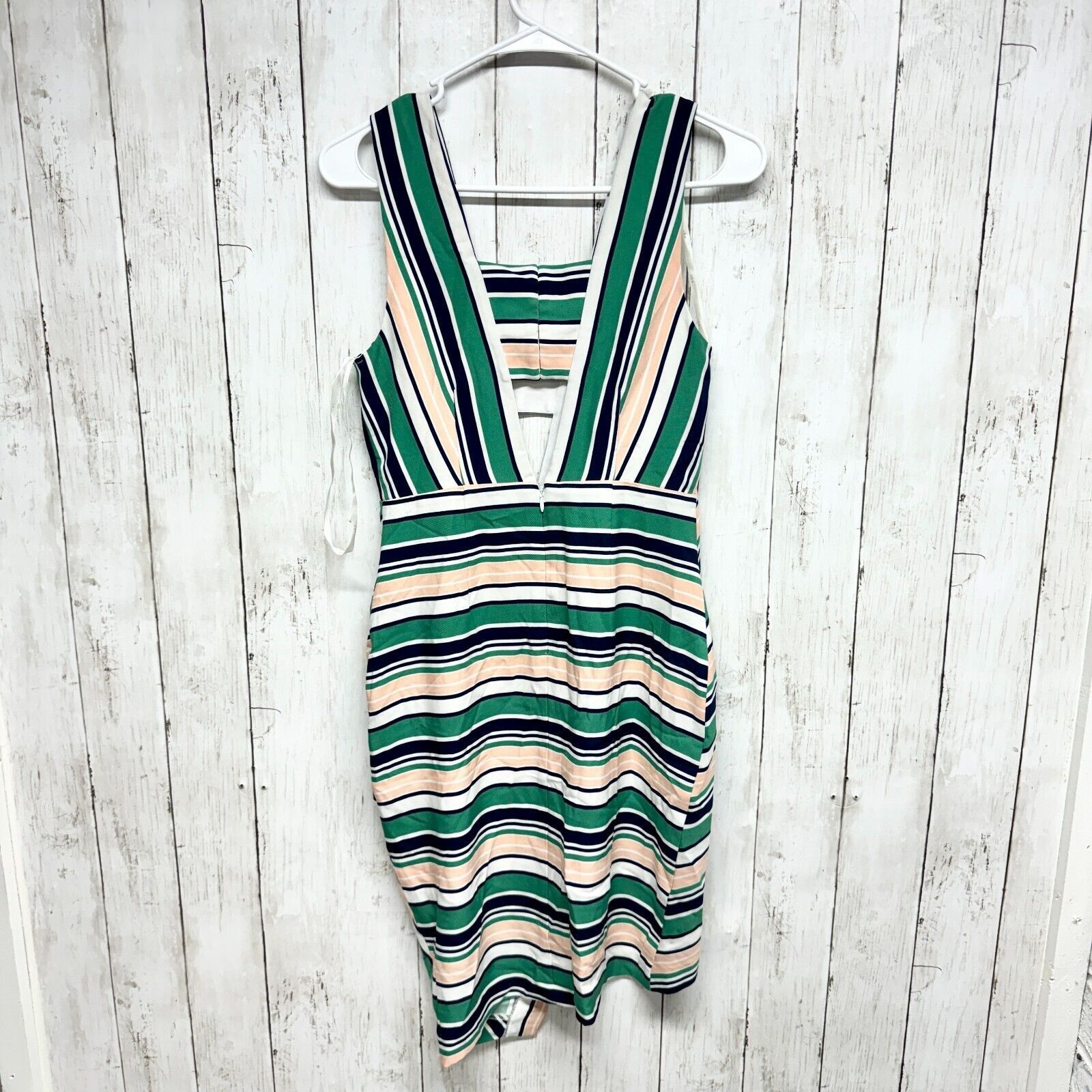 Other J.O.A. Dress Size Small Striped Asymmetrical Mini Sleeveless Size S / US 4 / IT 40 - 5 Thumbnail